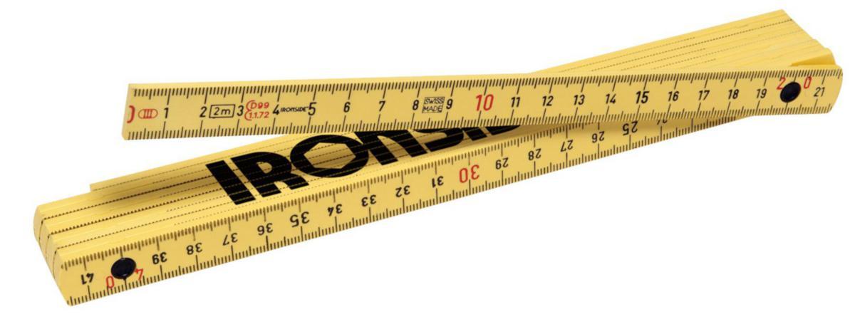 Taittomitta Ironside muovia - NIVELMITTA 2M 10 OS. MUOVI IRONSIDE 150039