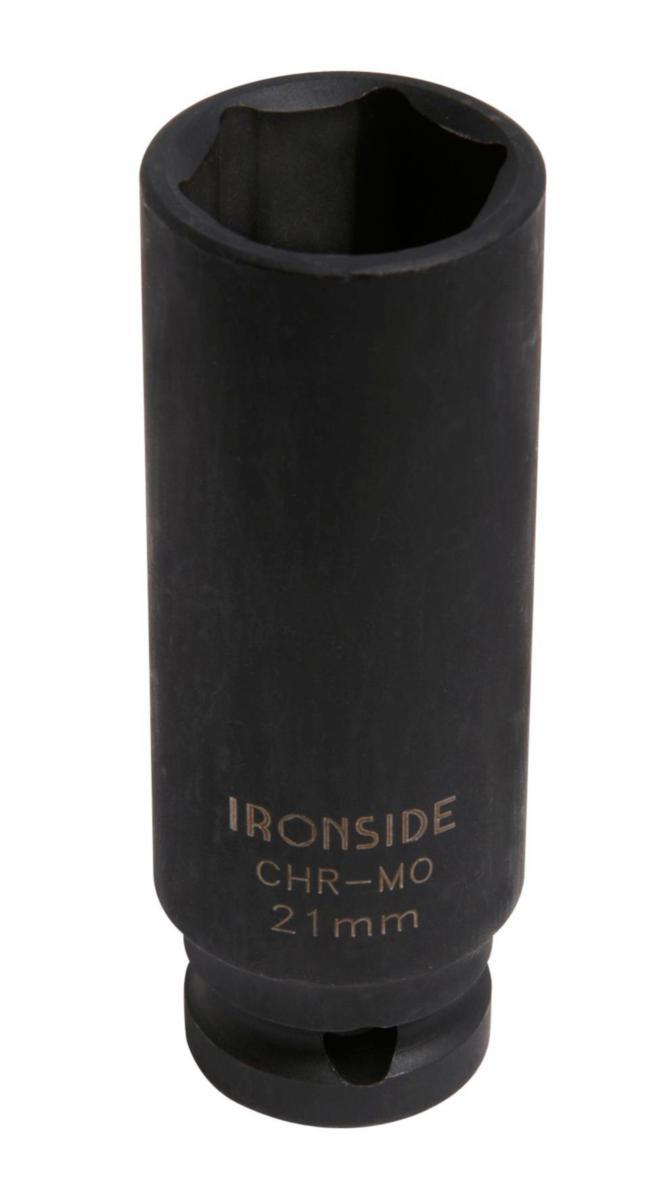 Voimahylsy Ironside 1/2" pitkä - VOIMAHYLSY 1/2" 24MM PIT. 80MM IRONSIDE 100853