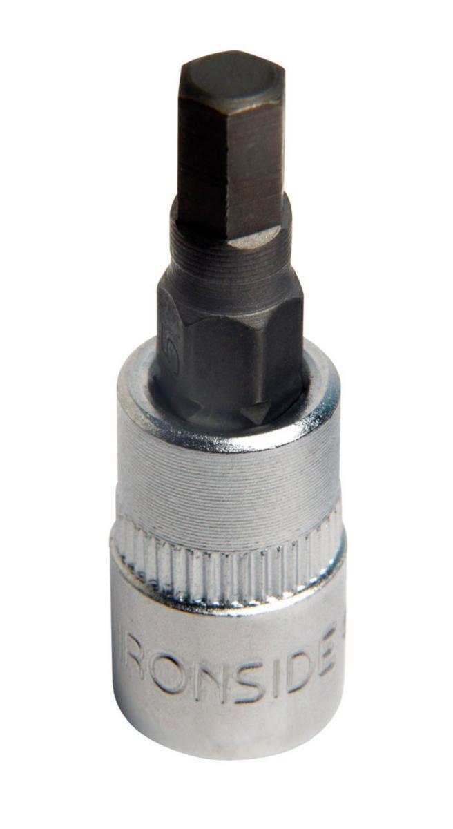 Kuusiokolohylsy Ironside 1/4" - KÄRKIHYLSY 1/4" 6-KOLO 3MM IRONSIDE 116412