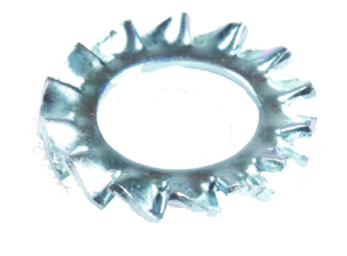 Tähtialuslevy DIN 6798 muoto A ZN - TÄHTIALUSLEVY AZ 8,4X15X0,8 ZN DIN 6798 A