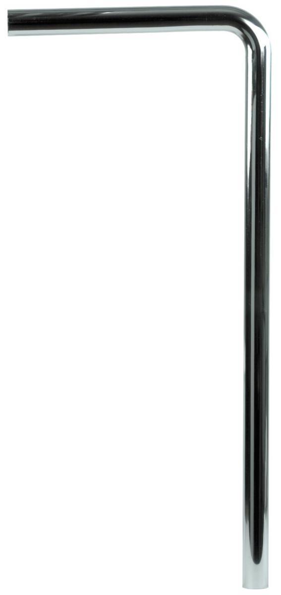 Poistoputki pesualtaalle, 32 mm:n liitäntään, kulma - LATTIAPUTKI 300x700 KROMI