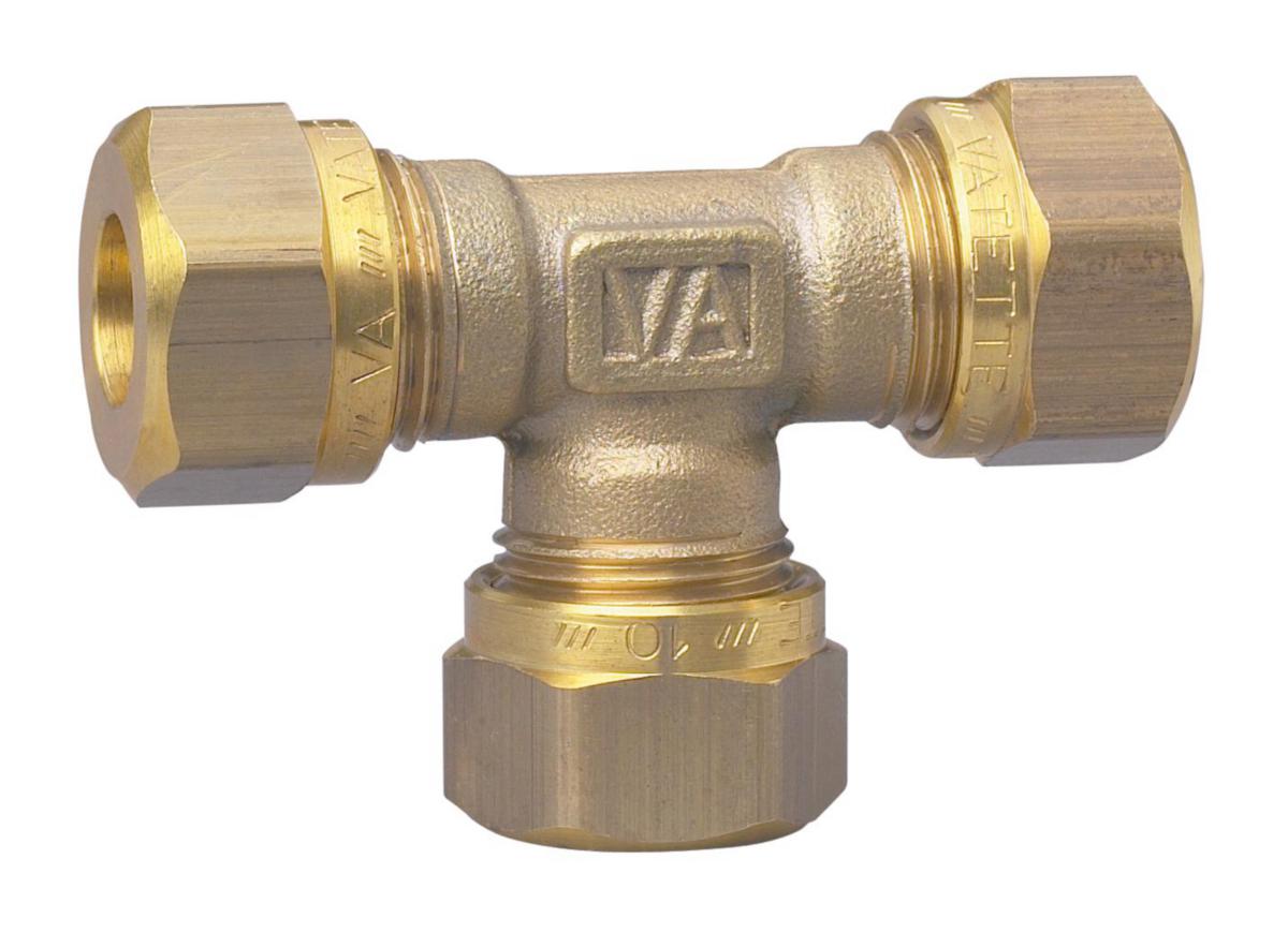 Puserrus T-liitin Vatette supistava - PUSERRUS T-LIITIN VATETTE 18X15X18 MM (0370805)