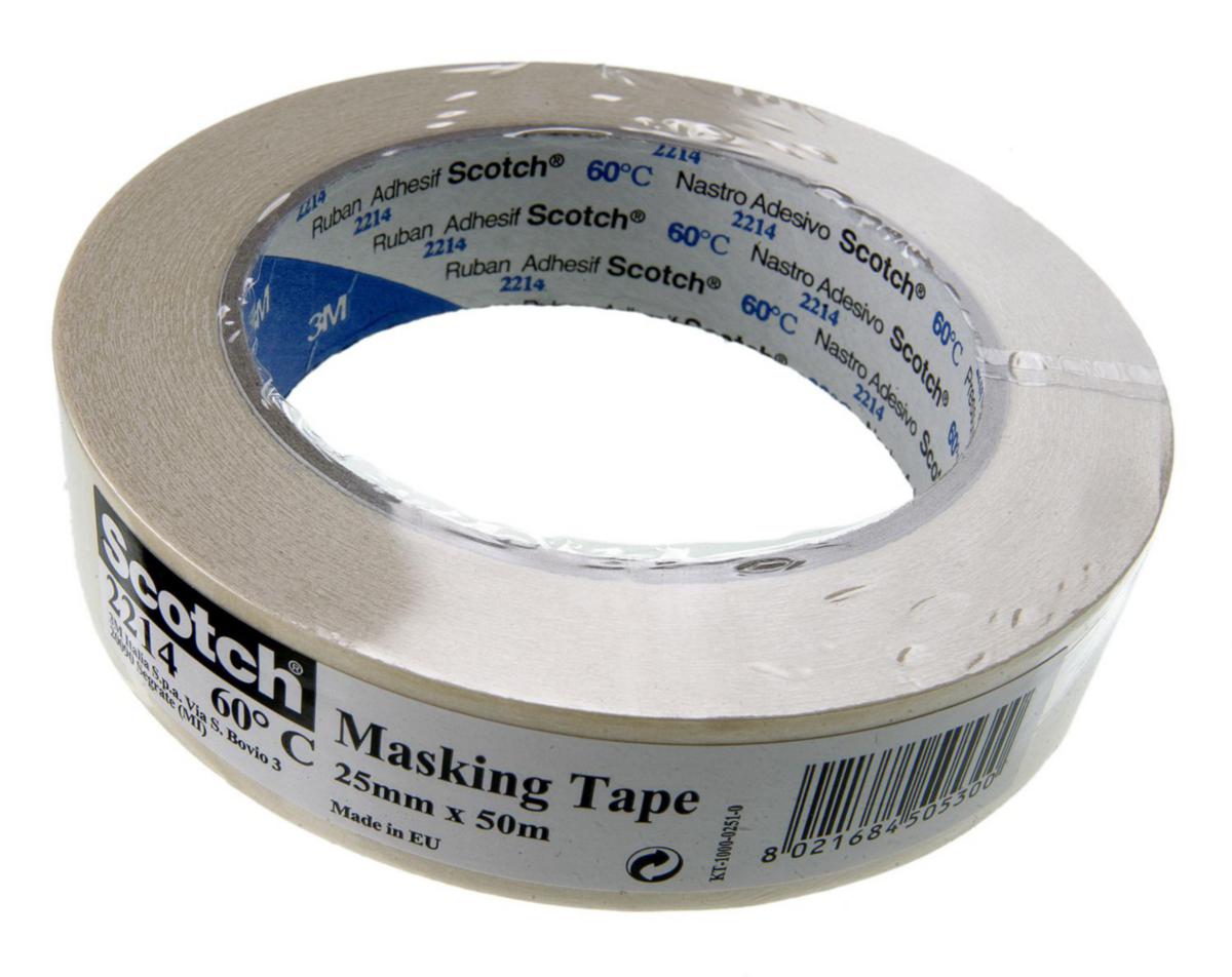 Maalarinteippi 3M Scotch 2214 - MAALARINTEIPPI 3M 2214 MAX 60C 25MMX50M