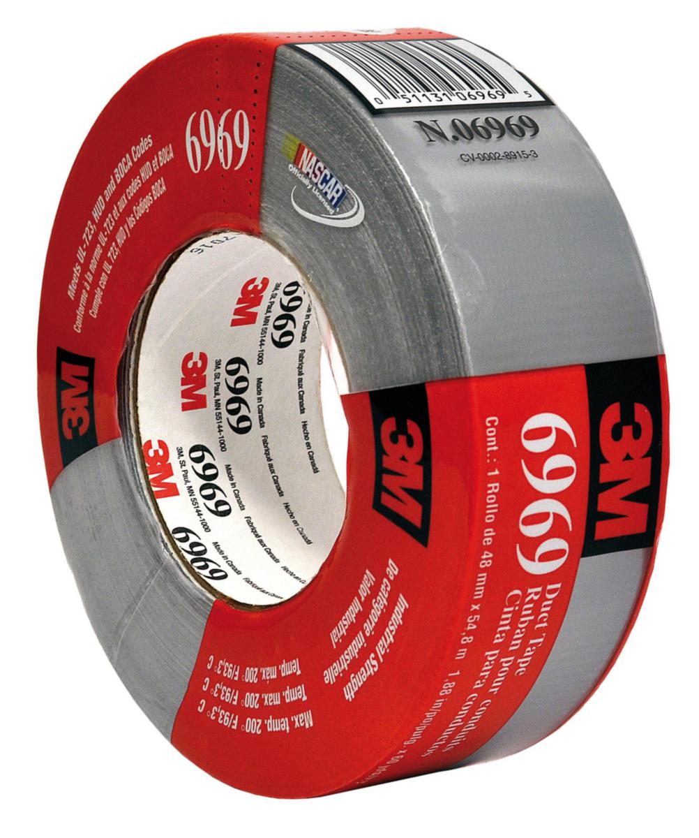 Rakennusteippi/Hopeateippi Scotch 6969 - RAKENNUSTEIPPI HOPEA 3M 6969 50MMX55M