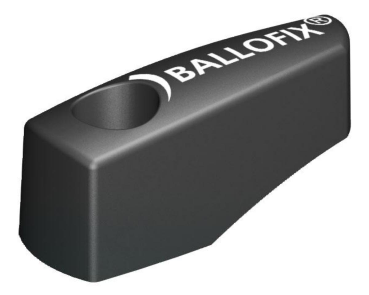 Kahva kuulasulkuventtiilille Ballofix - KAHVA KUULASULKUVENTTIILILLE R3/8-1/2 VENTT. BALLOFIX