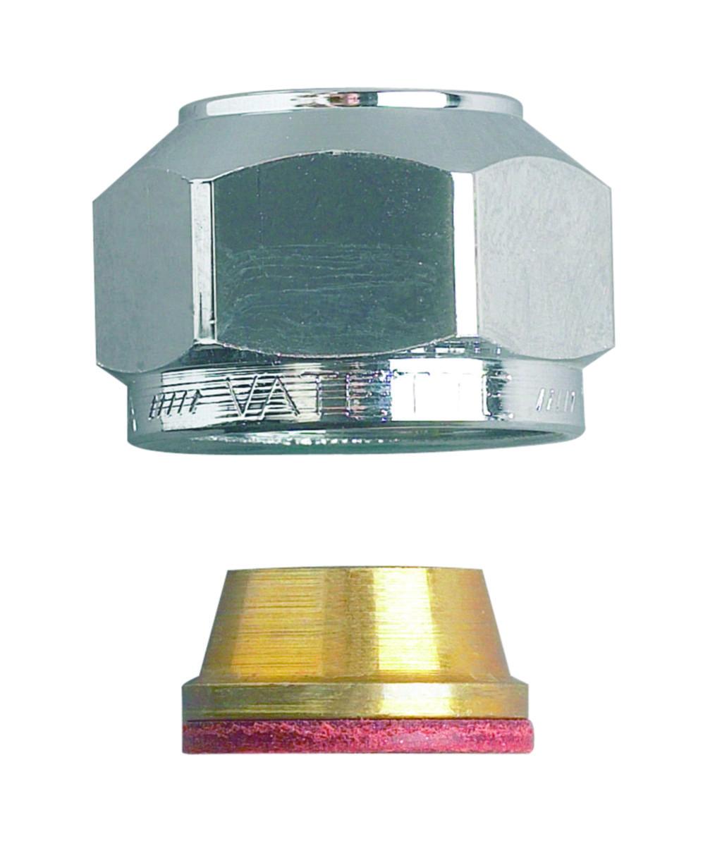 Puoliliitin Vatette kromattu - PUOLILIITIN KROM VATETTE 10X1/2 (039500320)