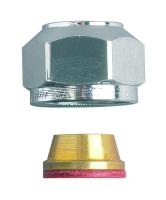 Puoliliitin Vatette kromattu