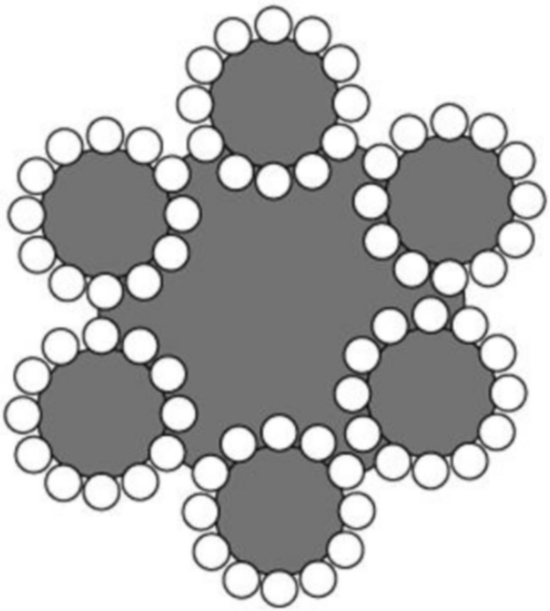 Teräsköysi a-Collection 72-säikeinen - TERÄSKÖYSI A-C 72-SÄIKEINEN TERÄSKÖYSI FZ 3MM 100M/RULLA