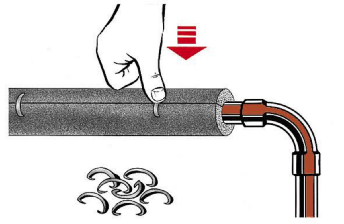 Klipsit polyeteeni - KLIPSIT POLYETEENI 100KPL/RAS