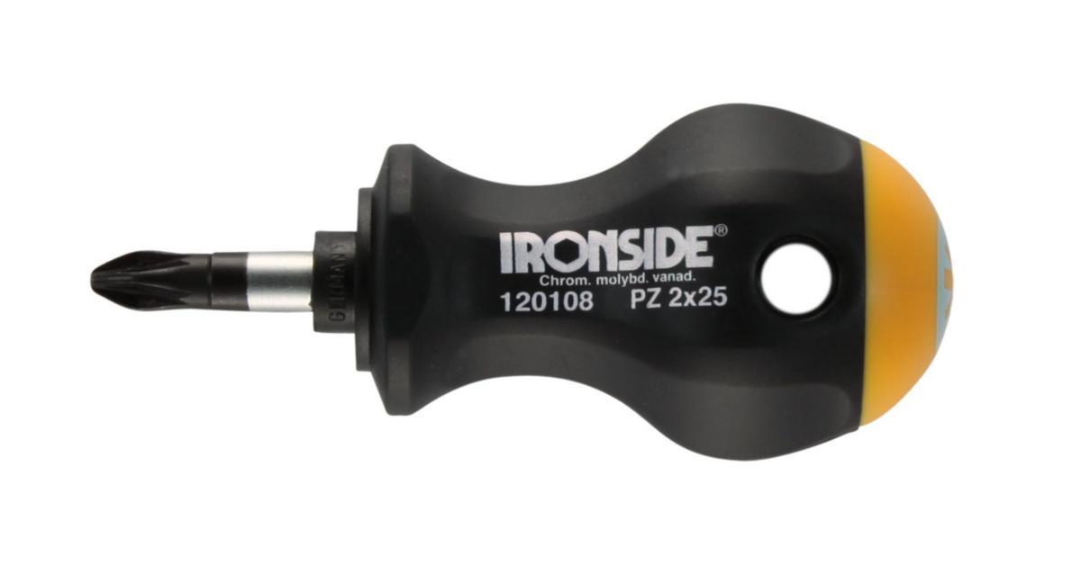 Ruuvitaltta Ironside Stubby PZ - RUUVITALTTA PZ2X25MM STUBBY IRONSIDE 120108