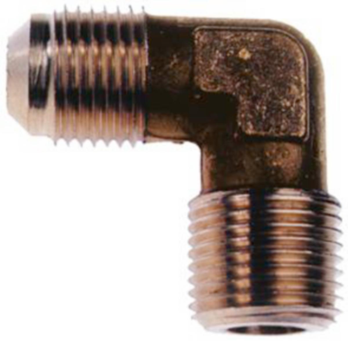 Nipat E1 Kulma laippa SAE-NPT - KULMANIPPA E1-4B 7220/2 (1/4 X 1/4)