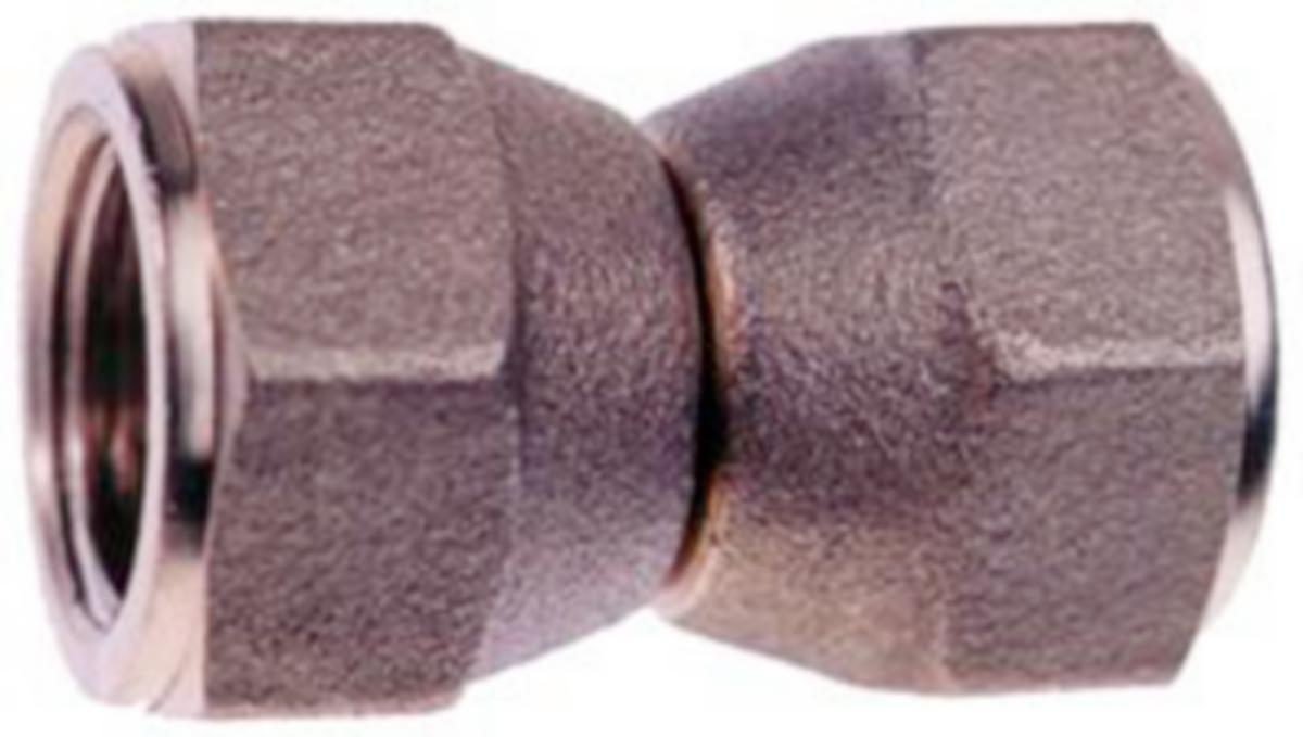 Nipat US4 Kaksoislaippamutteri - KAKSOISMUTTERI US4-6 7050/3 3/8