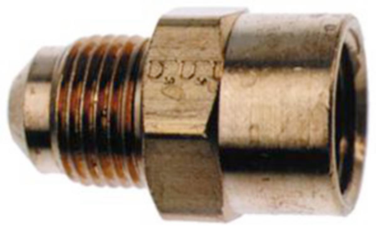 Nipat U3 Yhdistäjä, laippa SAE - NPT sisä - LIITIN U3-4A 7150/21 7150/21 (1/4m X 1/8f)
