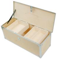 Työkalupakki kahdella sisälaatikolla