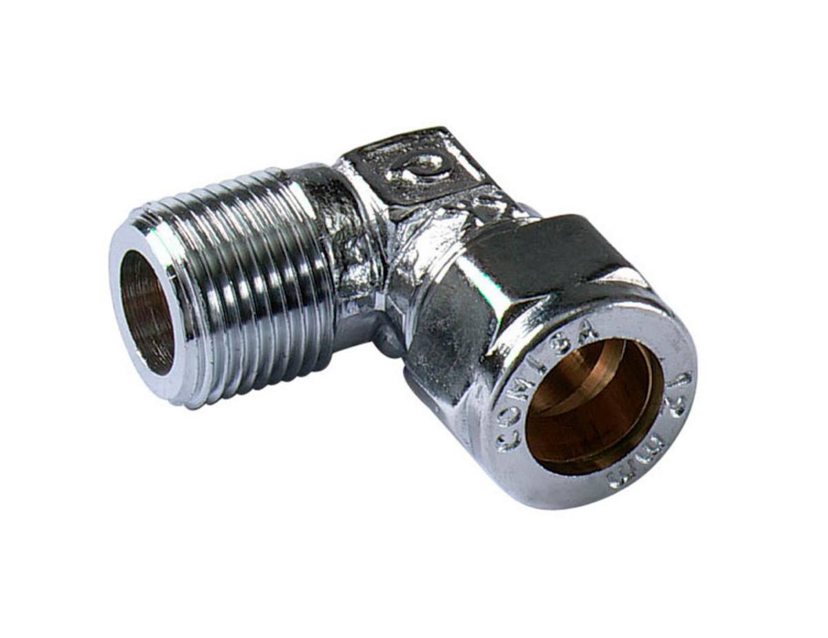 Puserruskulmaliitin a-collection kromattu uk - PUSERRUSKULMALIITIN UK KROM 1/2X12