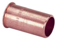 Kuparinen tukiholkki, pehmeitä ja puolikovia putkia varten