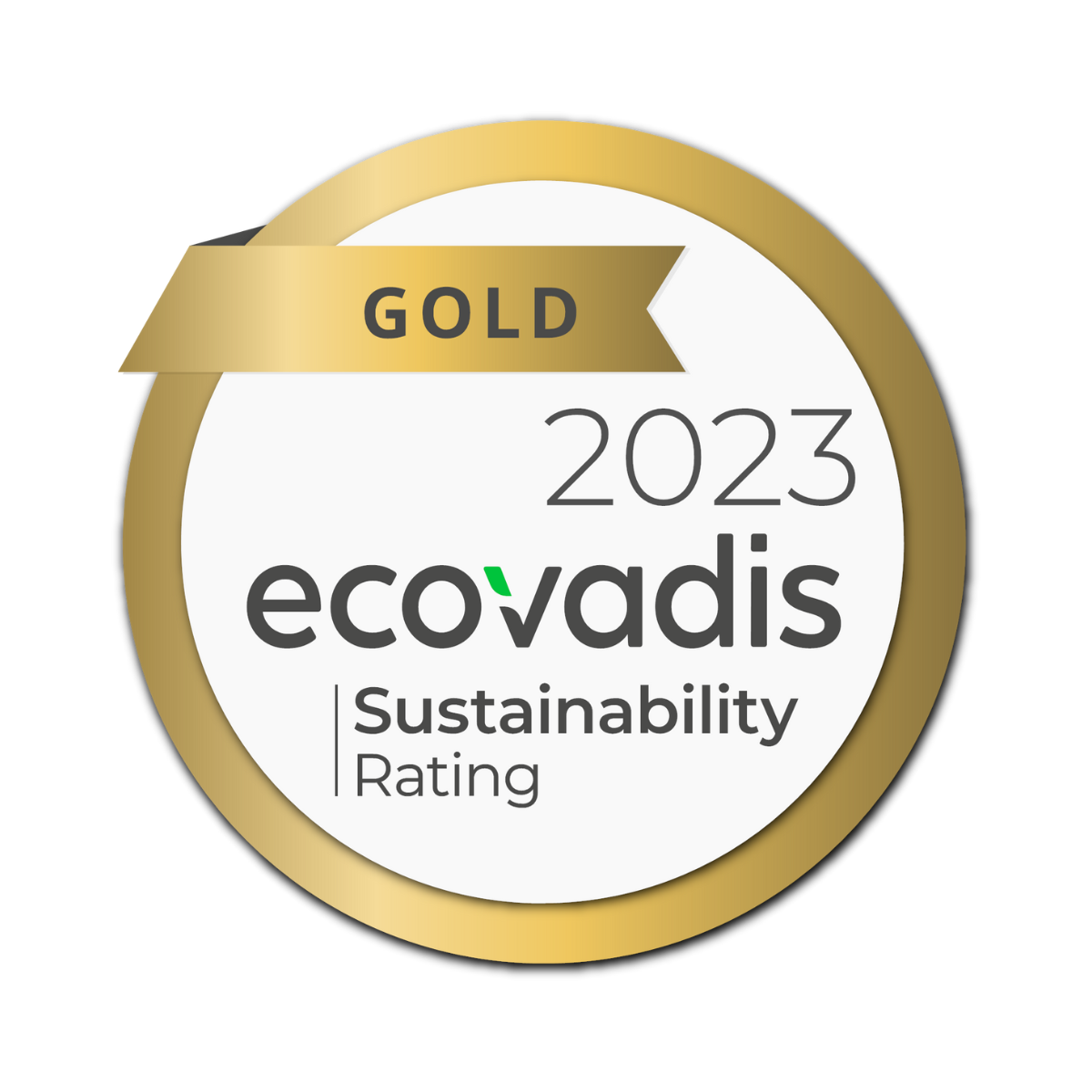 EcoVadis-tuloksemme on kulta