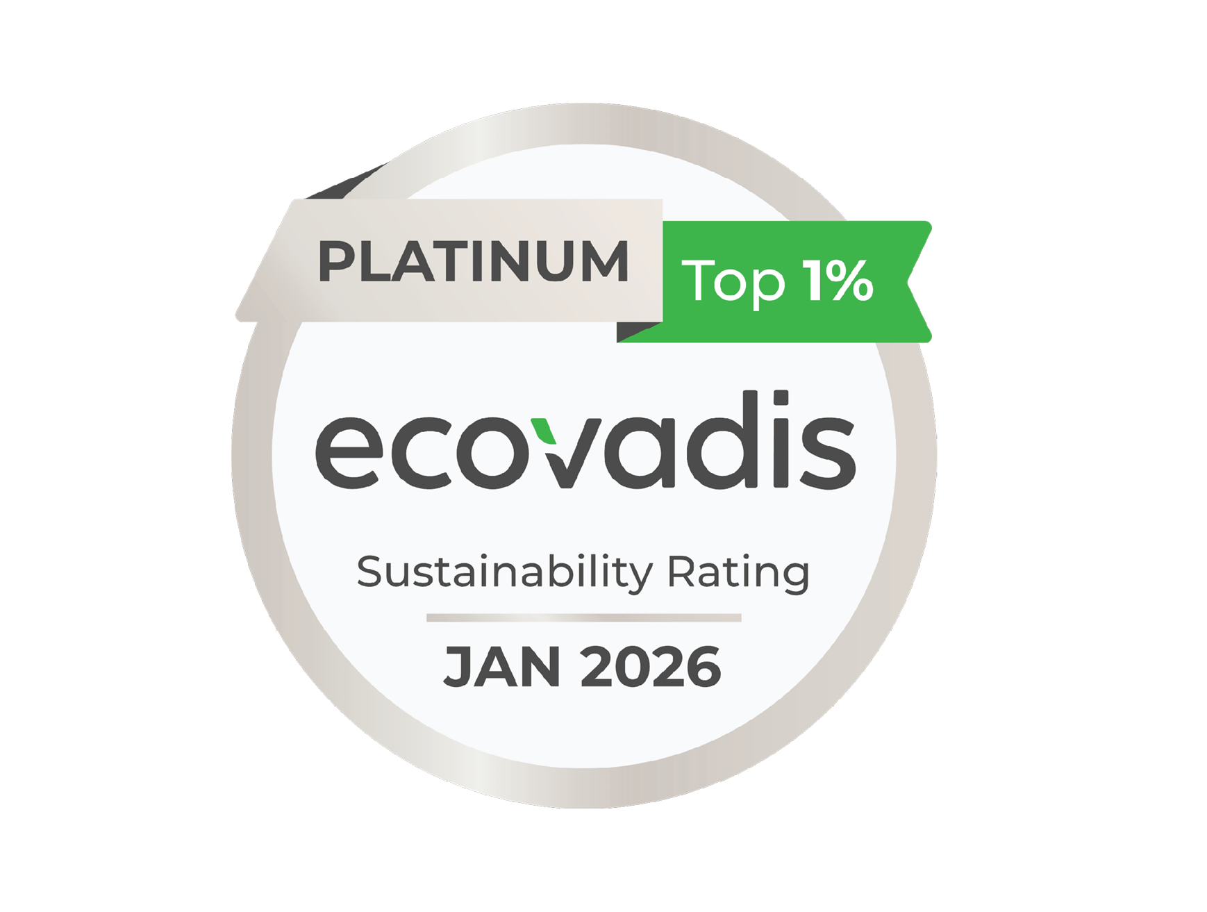 Ahlsellille jälleen platinatason EcoVadis-luokitus