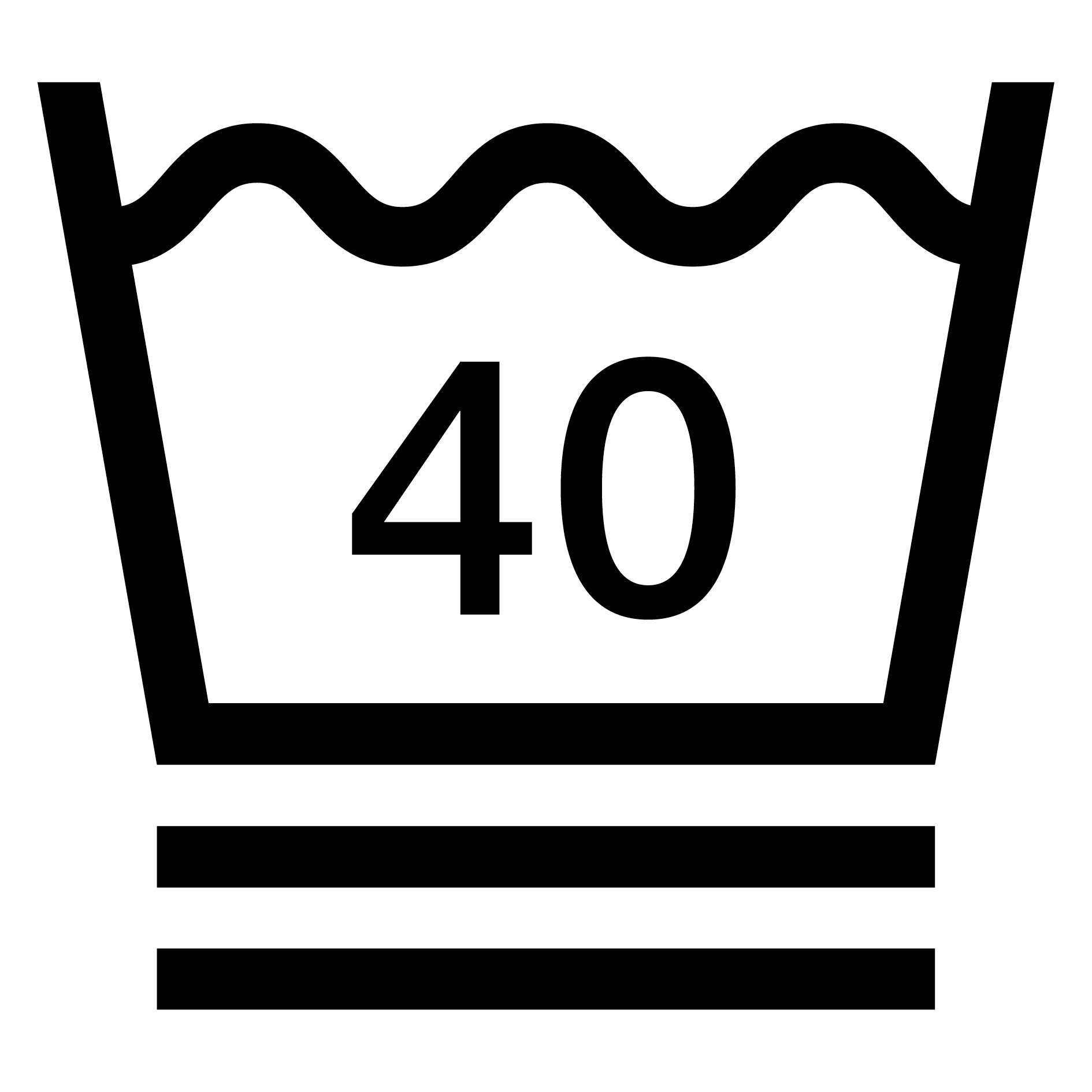 Erittäin hellävarainen konepesu 40 °C